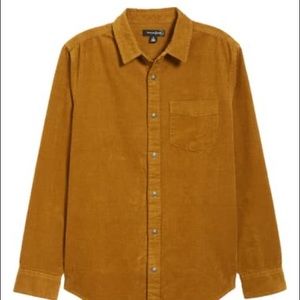 Treasure & Bond Regular Fit Corduroy Shirt Jacket